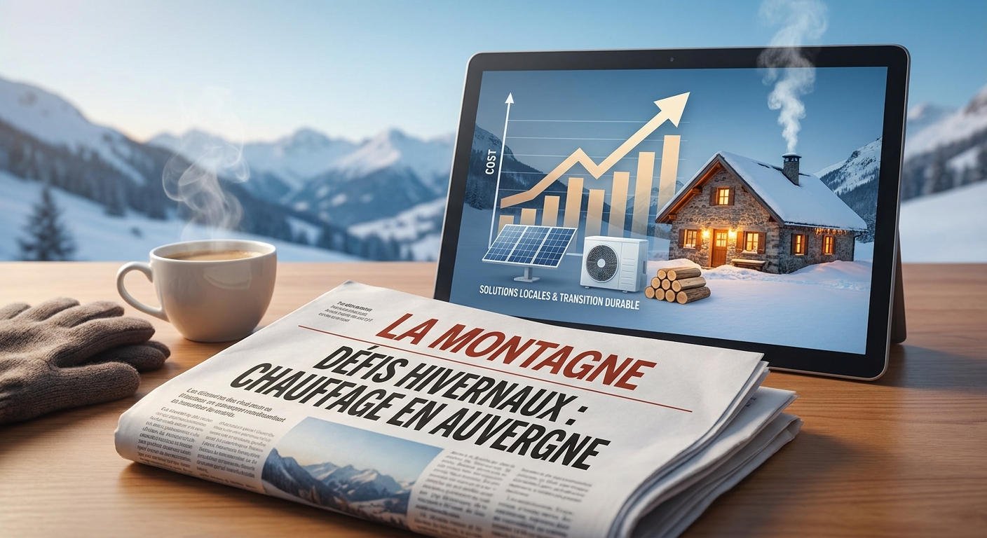 Chauffage en Auvergne : La Montagne Face aux Défis Hivernaux